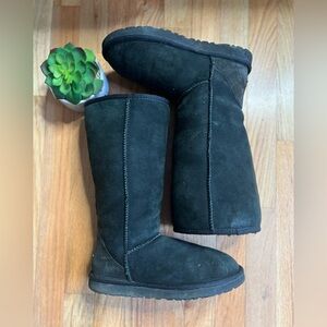 UGG - tall black boots size women’s 7
